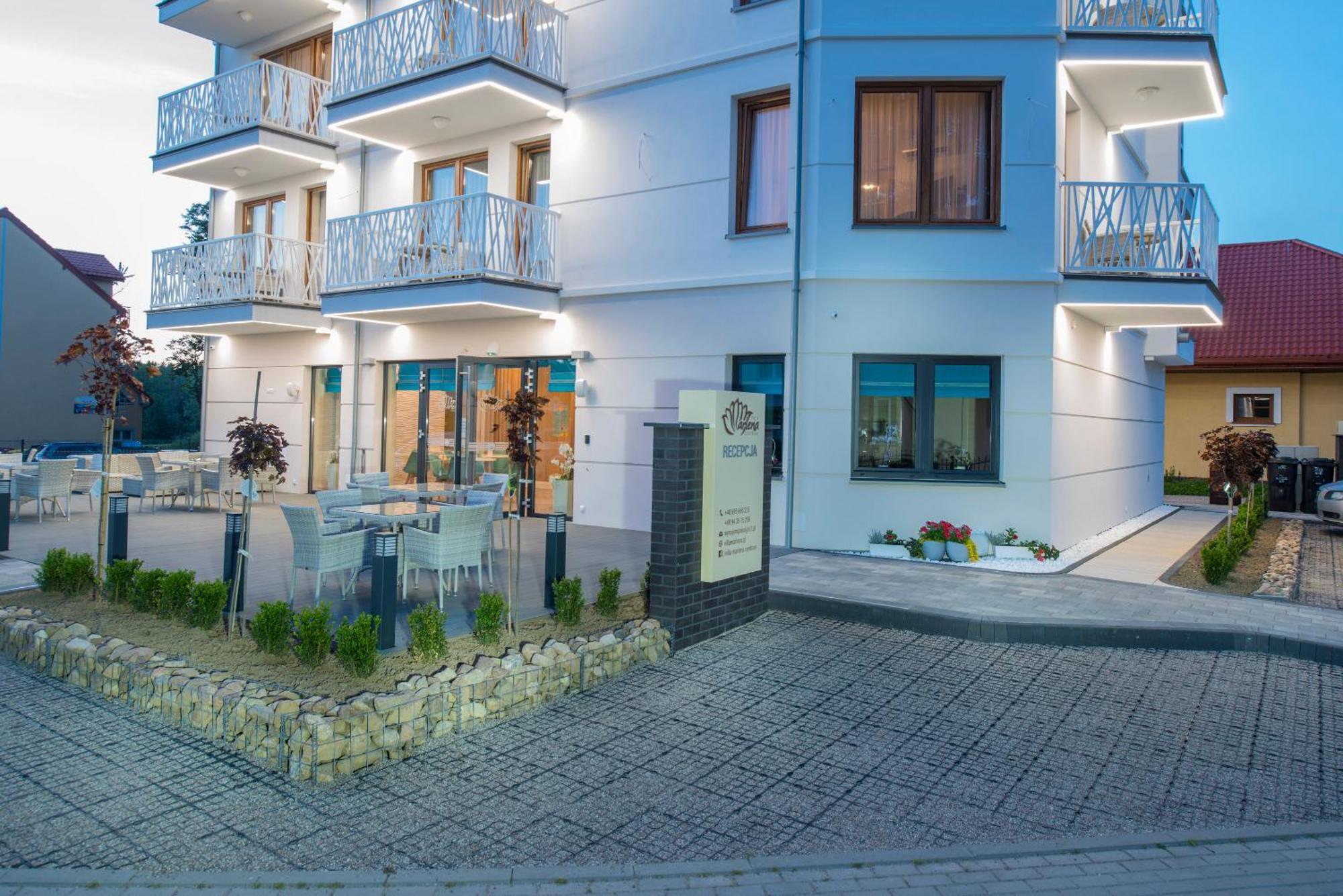 Villa Marlena Centrum-Kawa,Herbata I Soki Dostepne Cala Dobe W Cenie Pokoju Устроне-Морське Екстер'єр фото